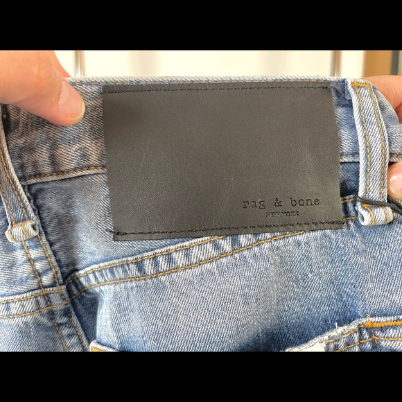 Rag & Bone MELANIE RUTH SUPER HIGH-RISE STRAIGHT jeans with tags, never worn. - Picture 3 of 7